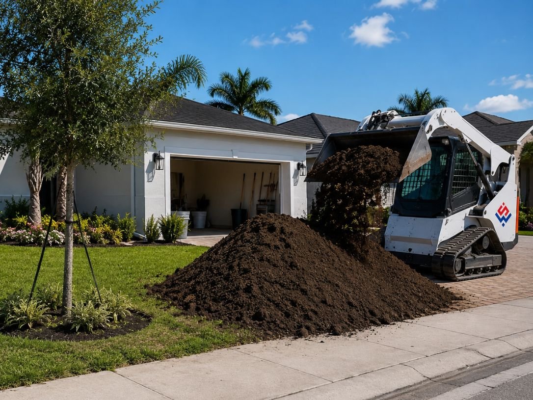 Residential material delivery in Northeast Florida