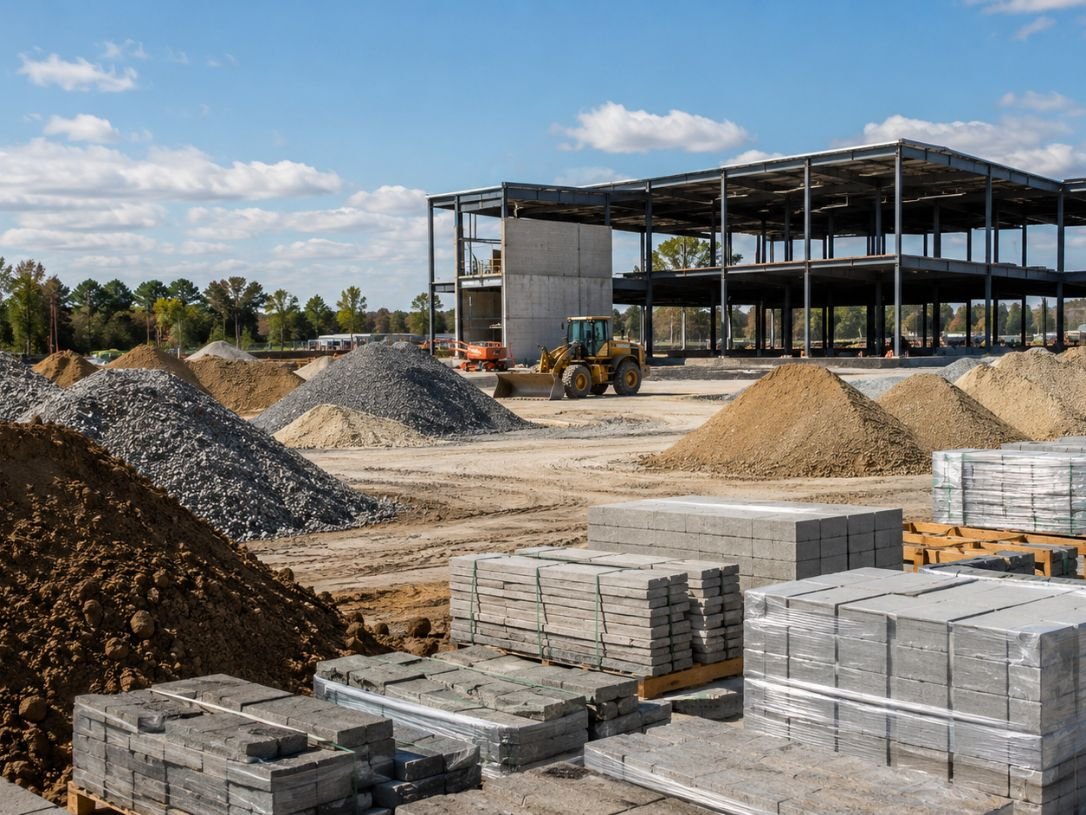 Contractor and commercial material delivery in Northeast Florida