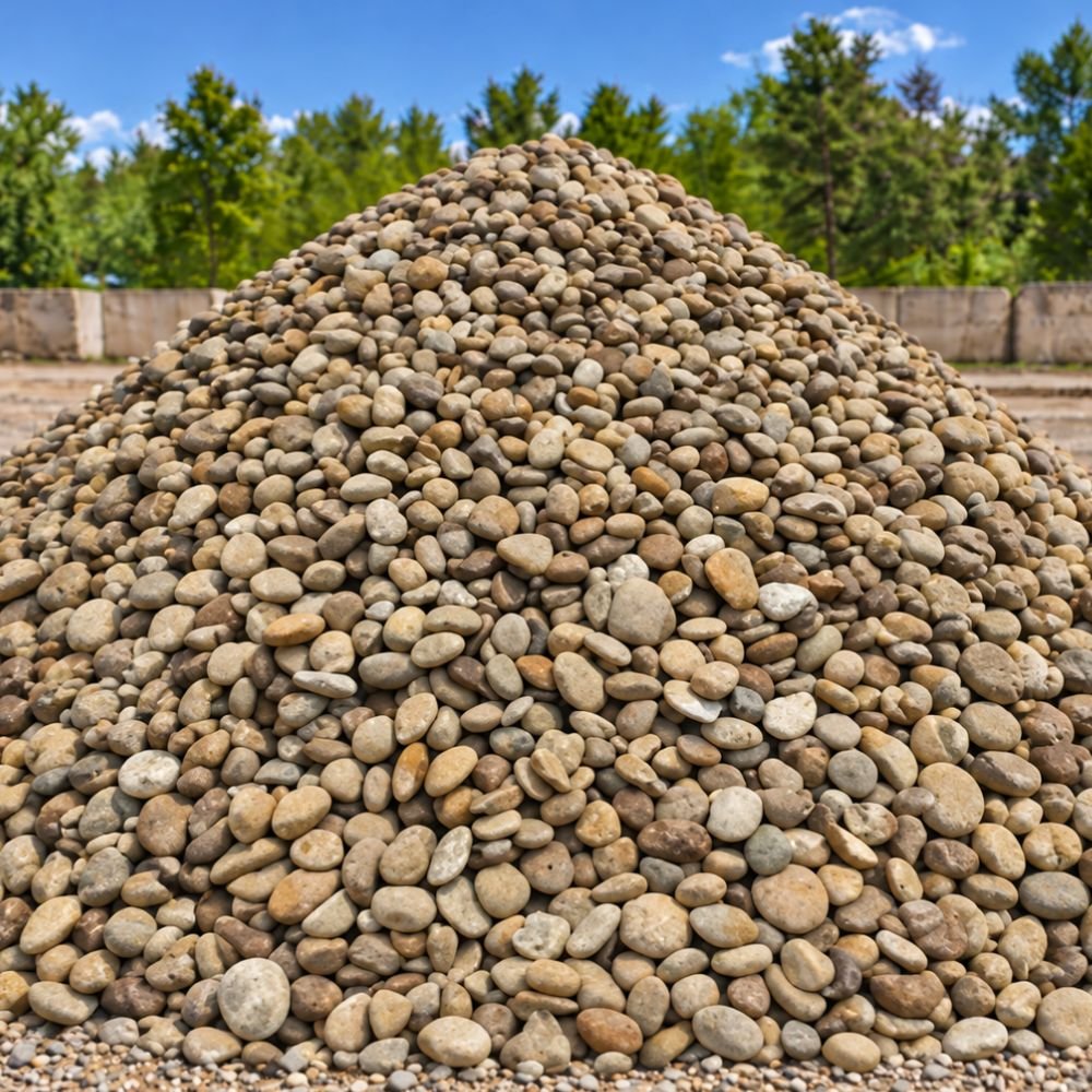 River Rock in various sizes in Yulee Florida